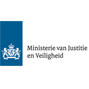 Logo Ministerie van Justitie en Veiligheid